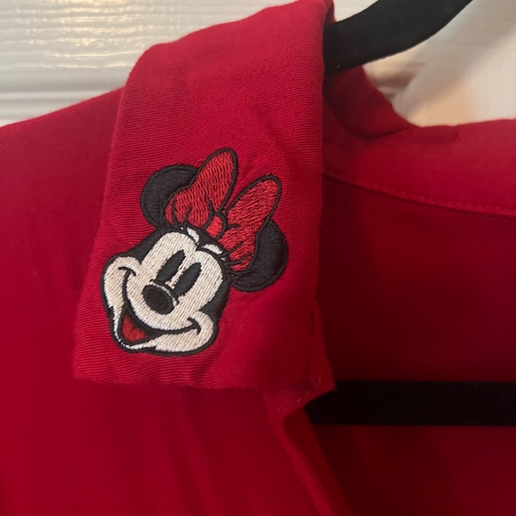 TORRID BLOUSE -DISNEY MINNIE MOUSE AMERICANA STRETCH BLOUSE SIZE 1X (14-16) - Picture 8 of 8